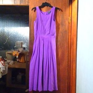 Silk dress, PURPLE!